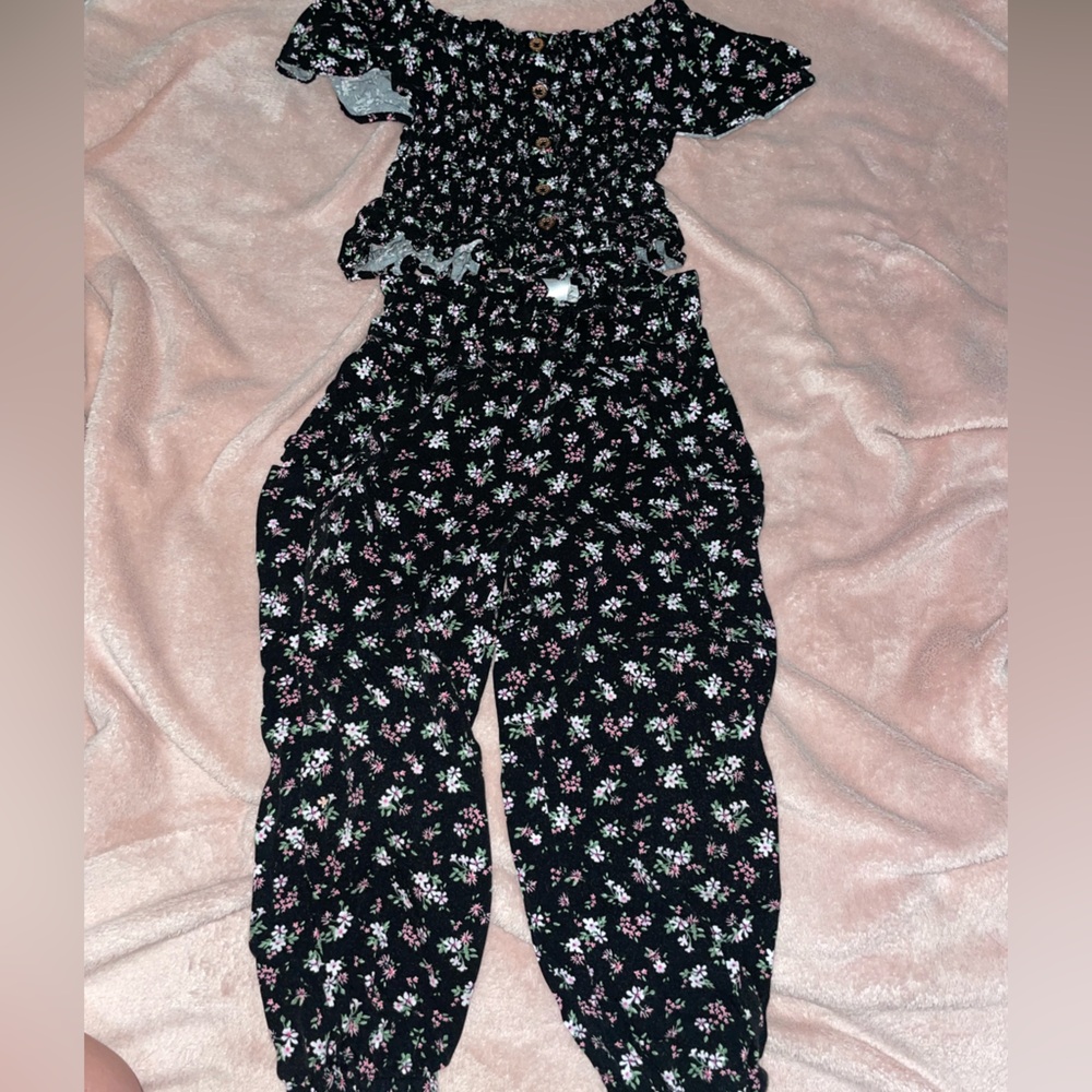 Floral Two Piece Set